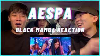 aespa 에스파 'Black Mamba' MV REACTION | omg...