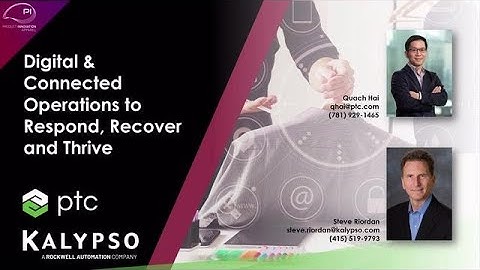 Digital & Connected Operations to Respond, Recover and Thrive