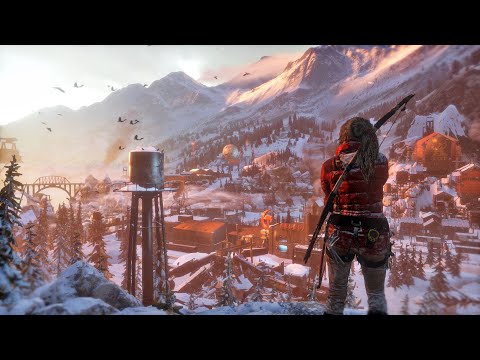 Видео: Вечный любуется Сибирью в Rise of the Tomb Raider