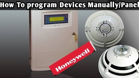 How to Label Devices gent by Honeywell panel | How to manually  program devices in Gent Fire Panel.
