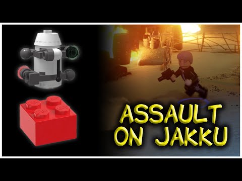 LEGO Star Wars: The Force Awakens | ASSAULT ON JAKKU - Minikits & Red Brick