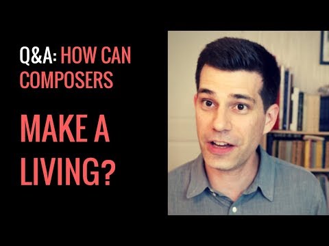 Video: Hur kunde tonsättare försörja sig själva?