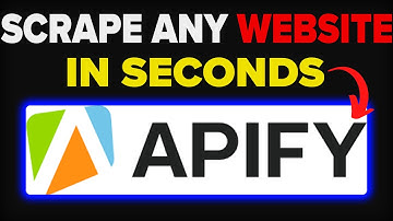 This NEW AI Tool Lets You SCRAPE Any Website INSTANTLY! (Apify Tutorial)