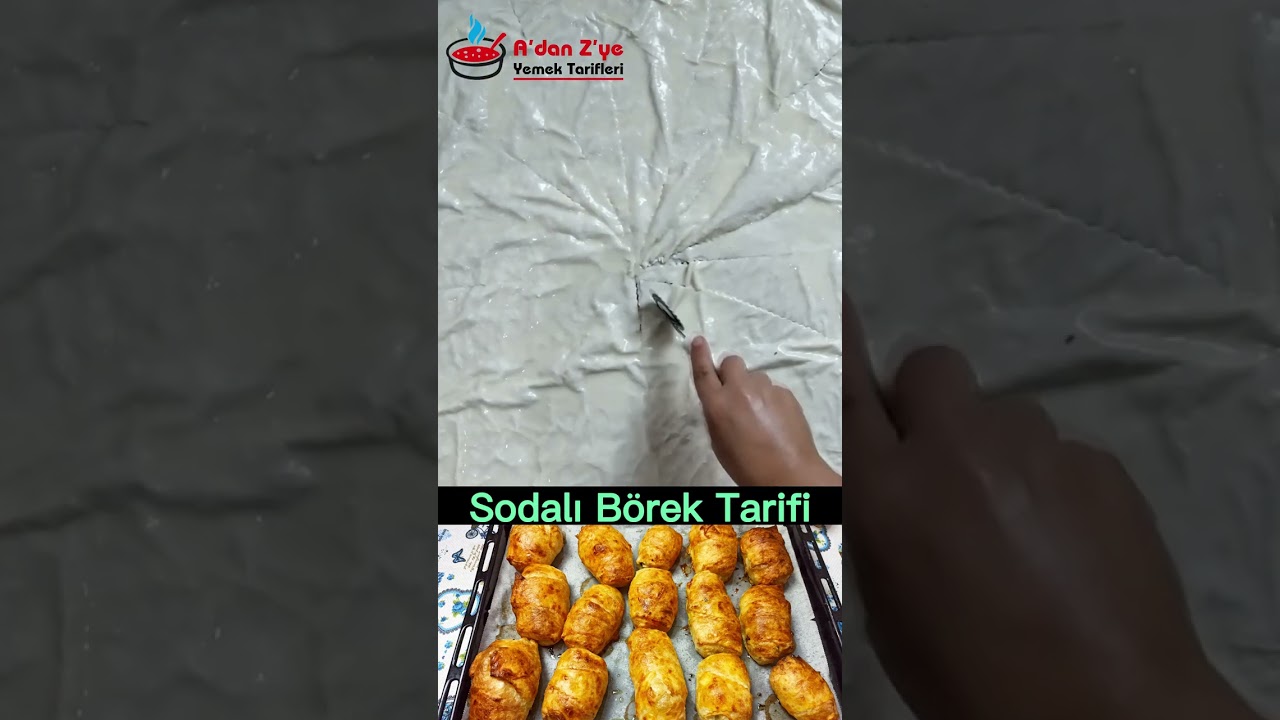 Sodalı Börek Tarifi #yemektarifi #yemektarifivideoları #pişitarifleri #short #shorts #keşfet