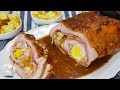 Lomo de cerdo relleno ¡La receta fácil que nunca falla! Como rellenar el lomo paso a paso.