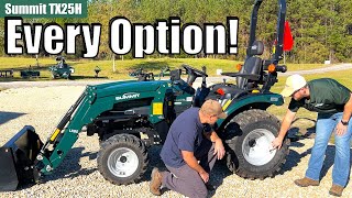 Do Summit Tractors Have the MOST Standard Options and Features?