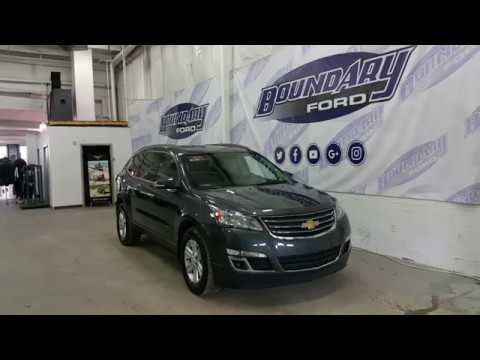 2013 Chevrolet Traverse 2LT W/ V6, AWD, DVD player, Sunroof Review | Boundary Ford