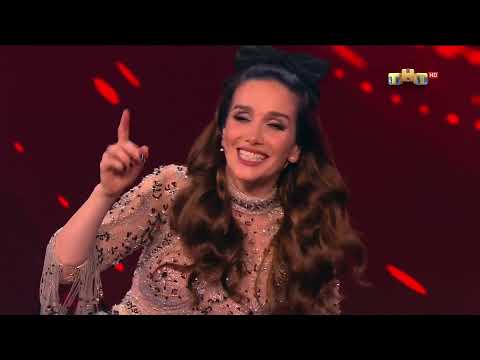 Natalia Oreiro en el programa &quot;Музыкальная интуиция&quot; (&quot;Intuición musical&quot;) del canal ТНТ (TNT)