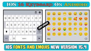 *NEW* iOS 16 Keyboard For Android | iPhone Style Keyboard With iOS 15.4 Emojis || Khaadi tv screenshot 4