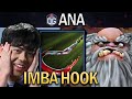 OG.ANA SMURF PUDGE WITH PRO HOOK & 22 KILLS - DOTA 2 7.30 GAMEPLAY