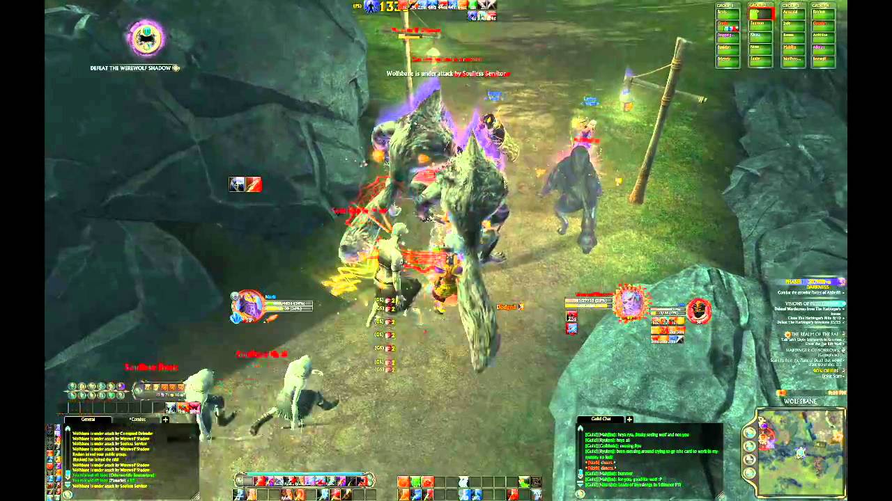 Norb & Defiant defending a Wardstone