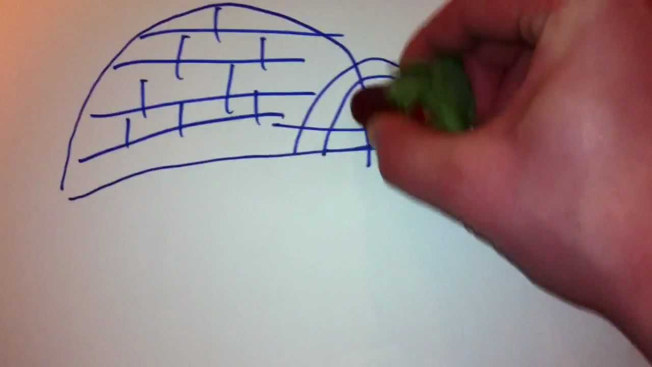 Tutorial: How to Draw an Igloo - YouTube