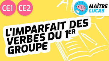 Imparfait des verbes du 1er groupe en -er CE1 - CE2 - Cycle 2 - Français - Grammaire - Conjugaison