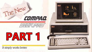 Exploring the Compaq's first desktop computer from 1984: The Compaq Deskpro