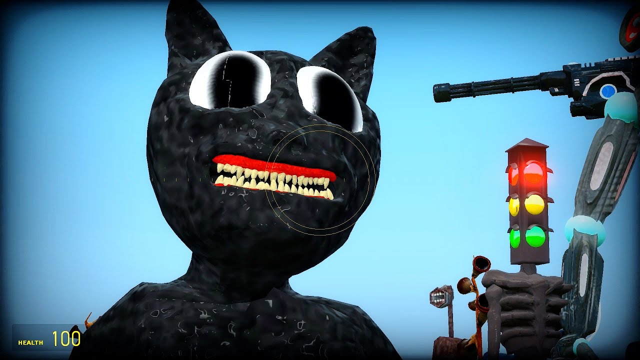 Siren Head in Garry's Mod NEW trevor henderson - YouTube