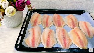 🐟ФИЛЕ РЫБЫ в духовке🐟 ВКУСНО и ПОЛЕЗНО 🐟ПРОСТОЙ РЕЦЕПТ ПРИГОТОВЛЕНИЯ РЫБЫ 🐟