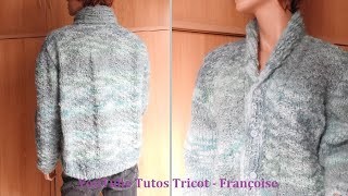 Mode Tricots Vestes en tricot Cecil Veste en tricot marron clair style d\u00e9contract\u00e9 