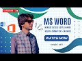 MS Word Text Formatting | How to Select & Format Text in Microsoft Word