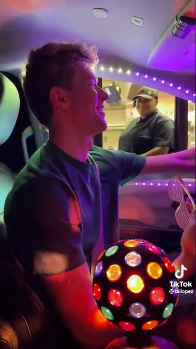 epic intro while exiting McDonald's drive thru