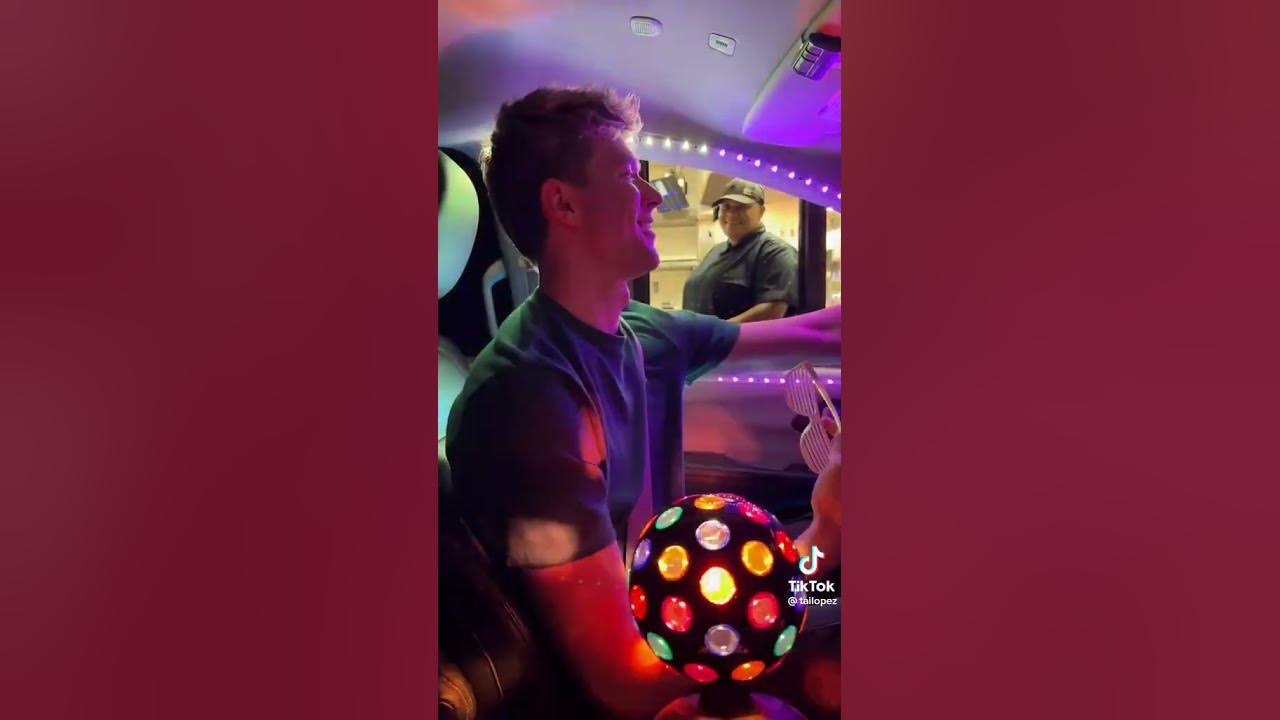 epic intro while exiting McDonald's drive thru