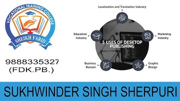 DTP (Desktop Publishing) Introduction, Software, Uses, Printing, Types of Printing, Offset Printing
