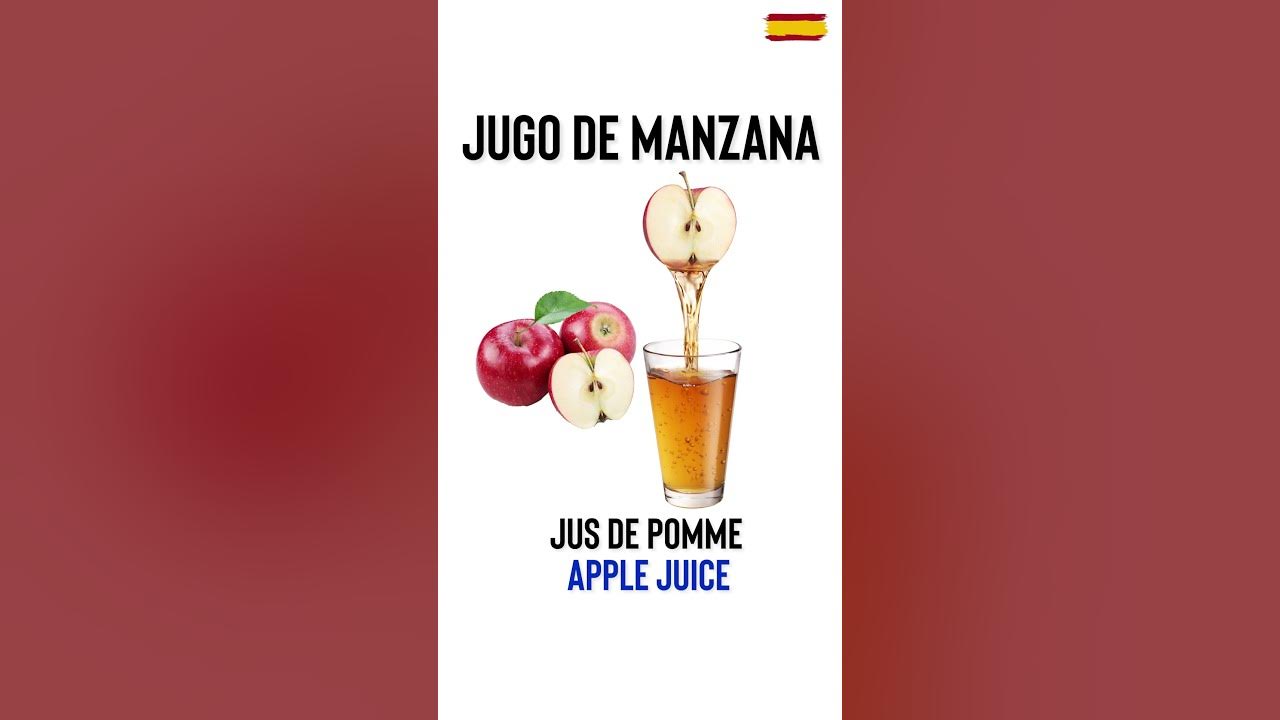 Bebidas en ESPAÑOL / Boissons en ESPAGNOL / Drinks in Spanish YouTube