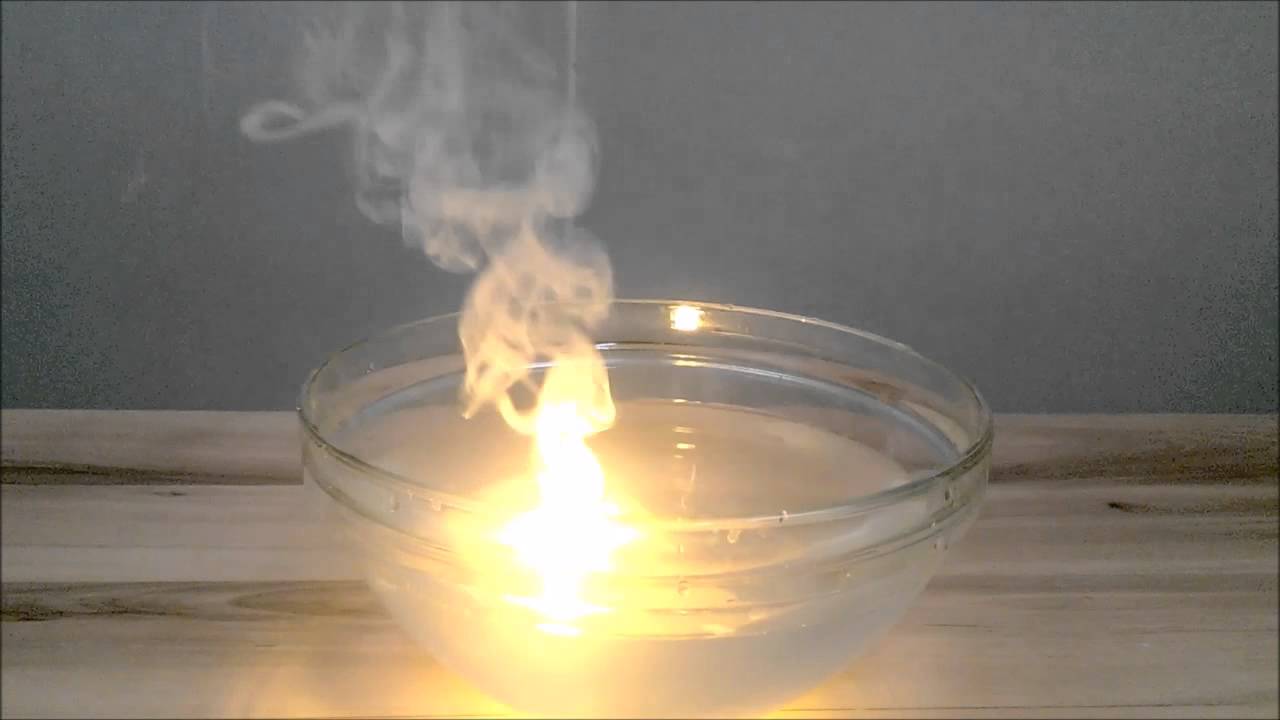 Химические опыты с натрием/Chemical experiments with sodium. Soon...