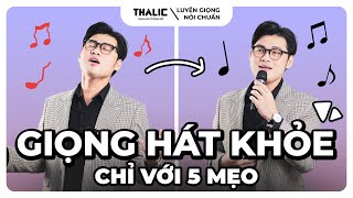 THALIC VOICE | CÁCH LOẠI BỎ GIỌNG YẾU, HỤT HƠI ĐỂ HÁT HAY HƠN #thalicvoice #giongnoihay #hathay