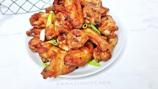 Easy Chicken Wings Recipe with Asian Flavours || Amazin Kitchen