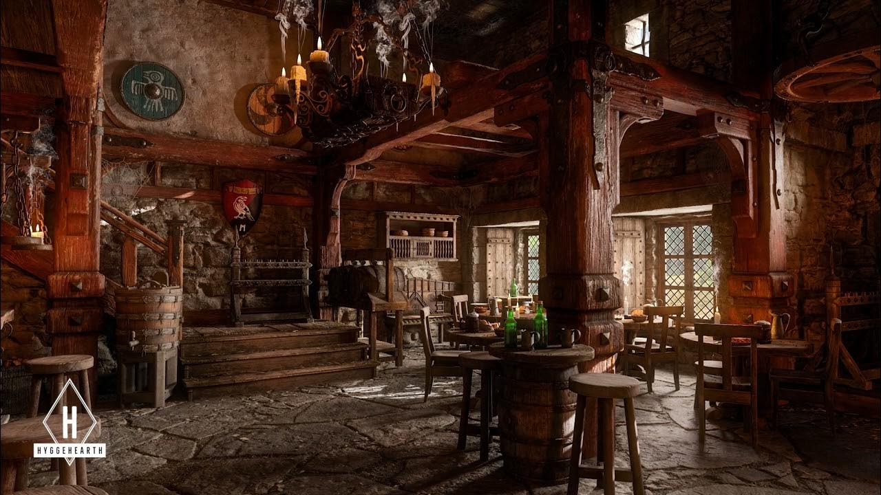Medieval Folk Tavern Ambience Music Vol 6 #adventure #DnD # medieval # ...