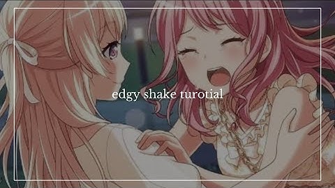 alight motion edgy shake tutorial