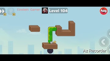 Snake Puzzle Slither to Eat level 104 Walkthrough Solution 