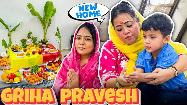 New Ghar Mein Griha Pravesh 🏠 😇 | Bharti Singh | Harssh Limbachiyaa | Golla