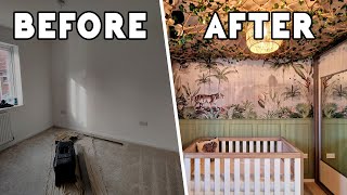 How to Jungle \/ Safari Theme Nursery Decoration Gender Neutral Tour