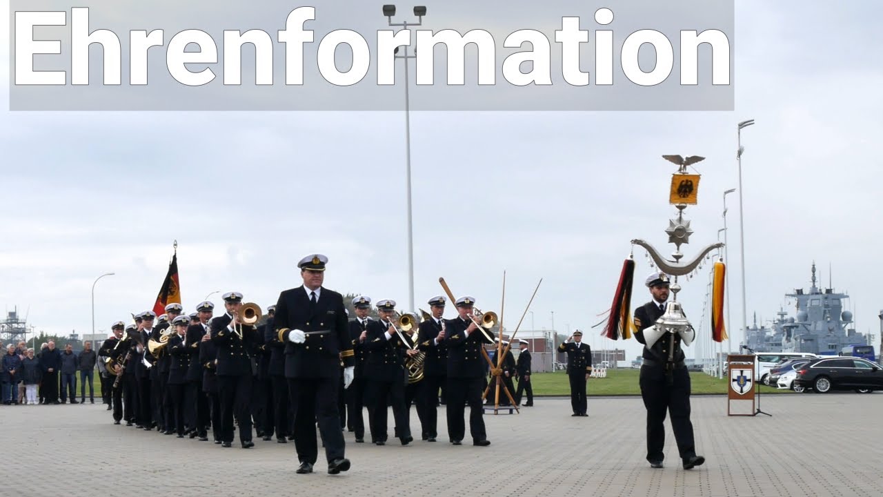Marinemusikkorps Kiel - Musikfest der Bundeswehr 2023 - German Navy Band Kiel - Musikparade