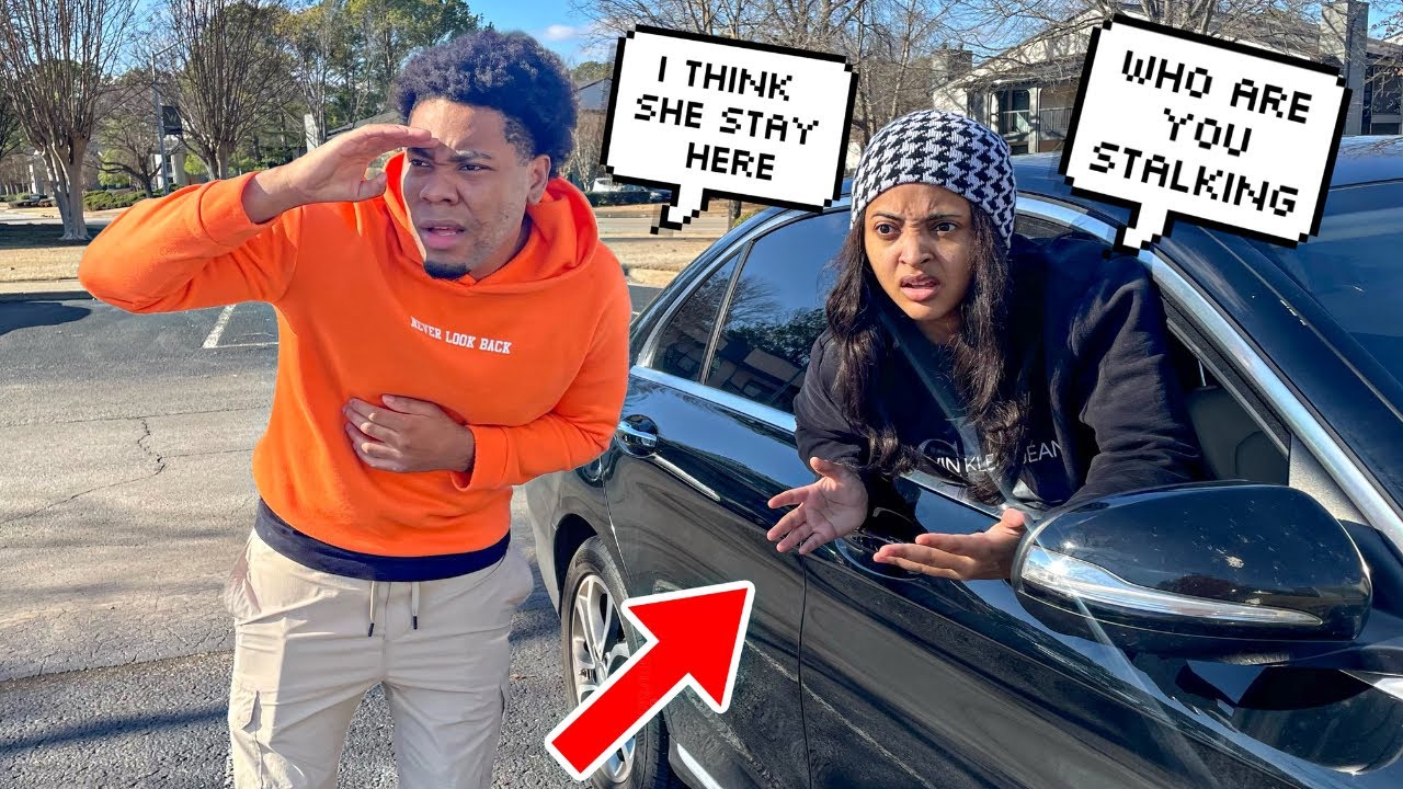 Stalking My Side Chick While Im With My GF!