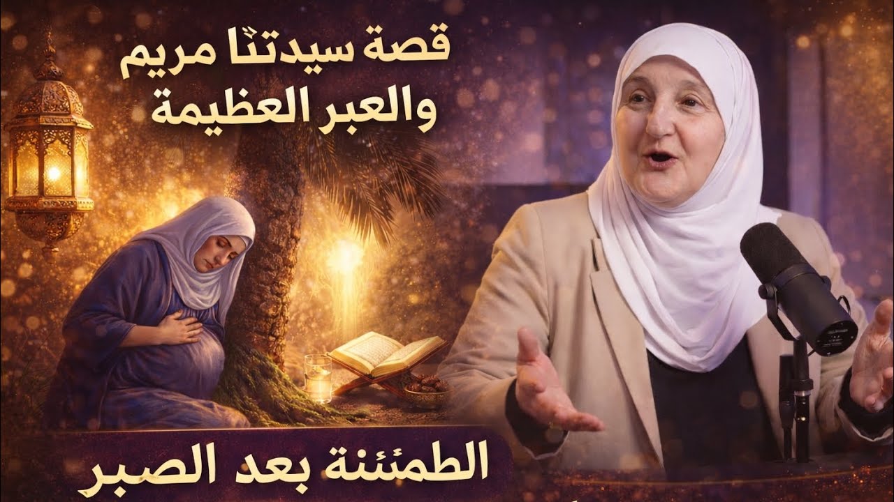 قصة سيدتنا مريم والدرس العظيم من الصبر واليقين | لا تحزني… الله معك