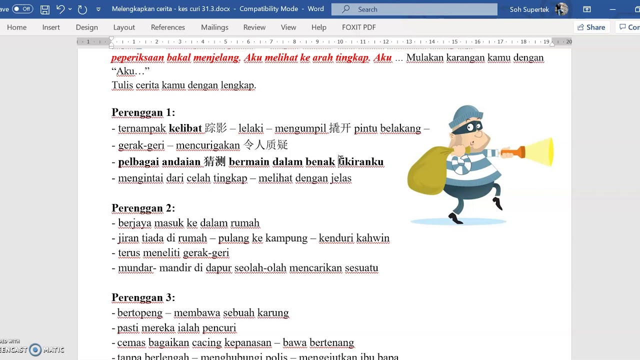 50+ Karangan Menyambung Cerita Upsr Pics