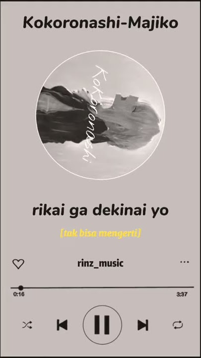 STORY WA LAGU KOKORONASHI