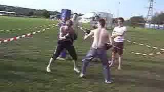 Backyard Boxing Chris Vs Geraint Round 1