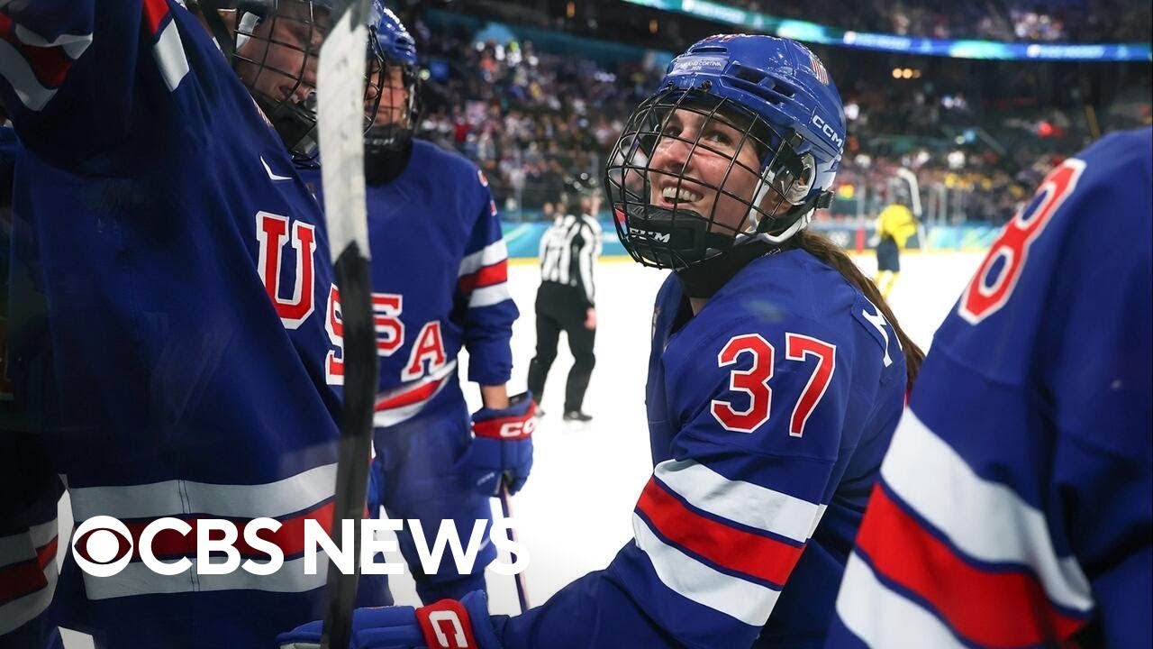 U.S. women's hockey team beats Sweden, will play Canada for gold