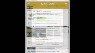 COMO BAIXAR MINECRAFT 0.13.0 (APTOIDE)