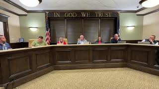 Martin County Water & Sanitation board special meetings 10/14/25 Video 2 of 2