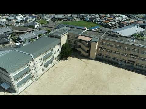 岸和田市市制100周年記念撮影　光明小学校