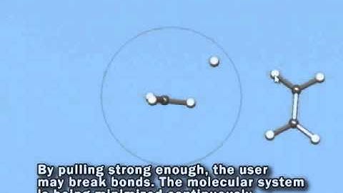 Interactive molecular modeling with a reactive force-field in SAMSON