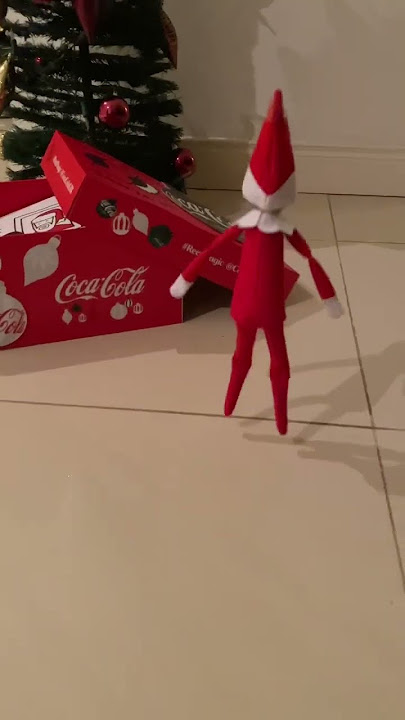 Elf on the Shelf caught moving #elfontheshelf #christmas