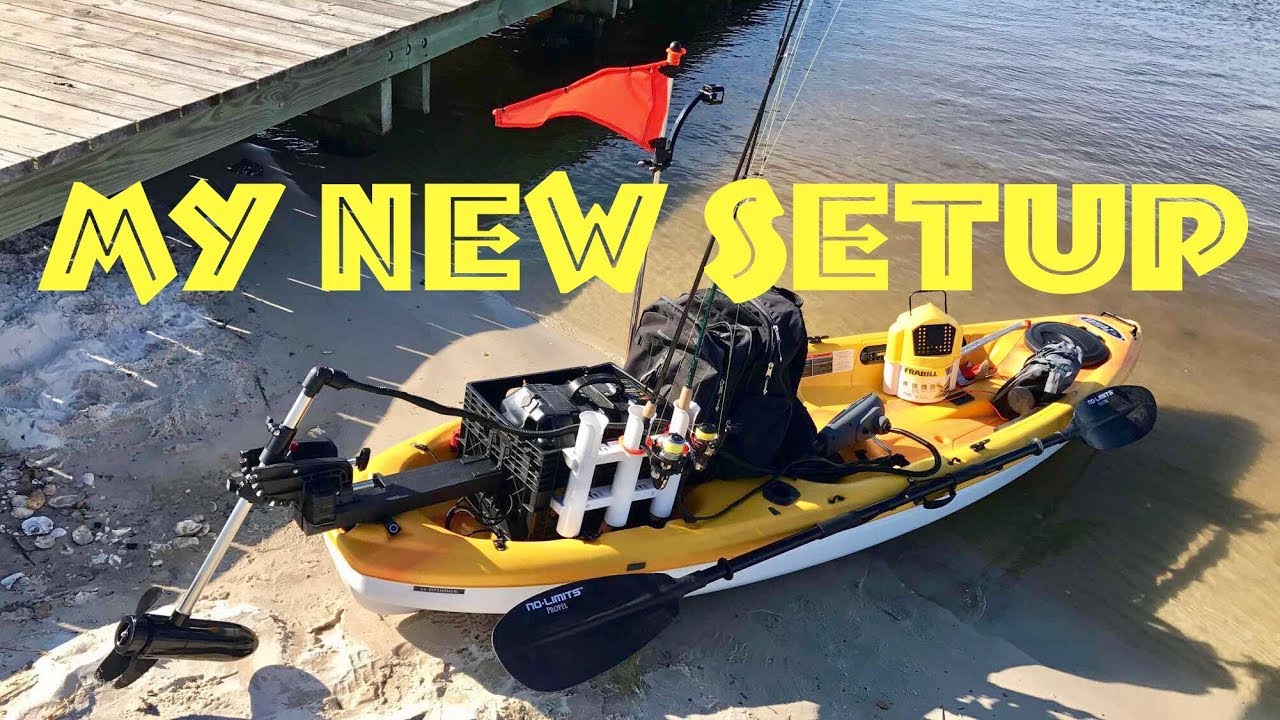 cheap diy trolling motor for hobie kayaks! - youtube