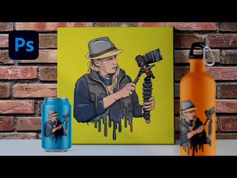 How to Create Realistic Mockups & Templates - Adobe Photoshop 2021 Tutorial