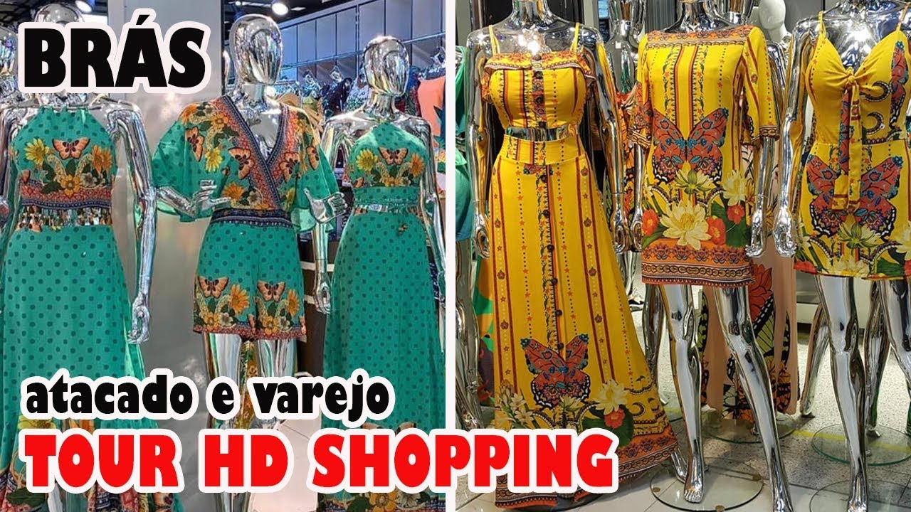 BRAS - TOUR NO HD SHOPPING BRÁS - ATACADO E VAREJO 