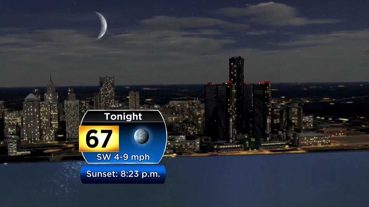 Metro Detroit weather: Warm, wonderful Saturday evening, Aug. 22, 2020, 6 p.m. update